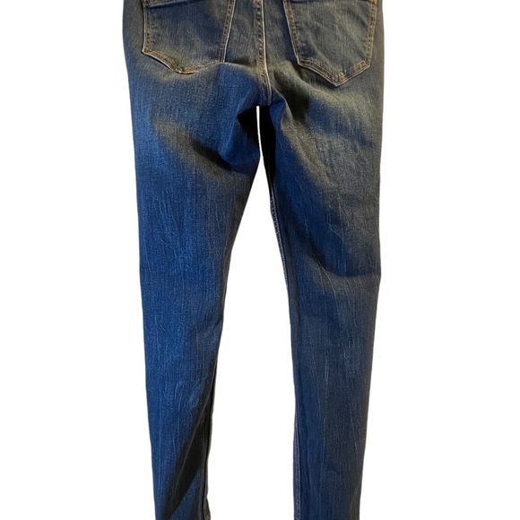 Old Navy Women’s Jeans 10 Rockstar Super Skinny Blue Distressed - Picture 5 of 7